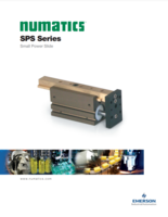 NUMATICS SPS CATALOG SPS SERIES: SMALL POWER SLIDES